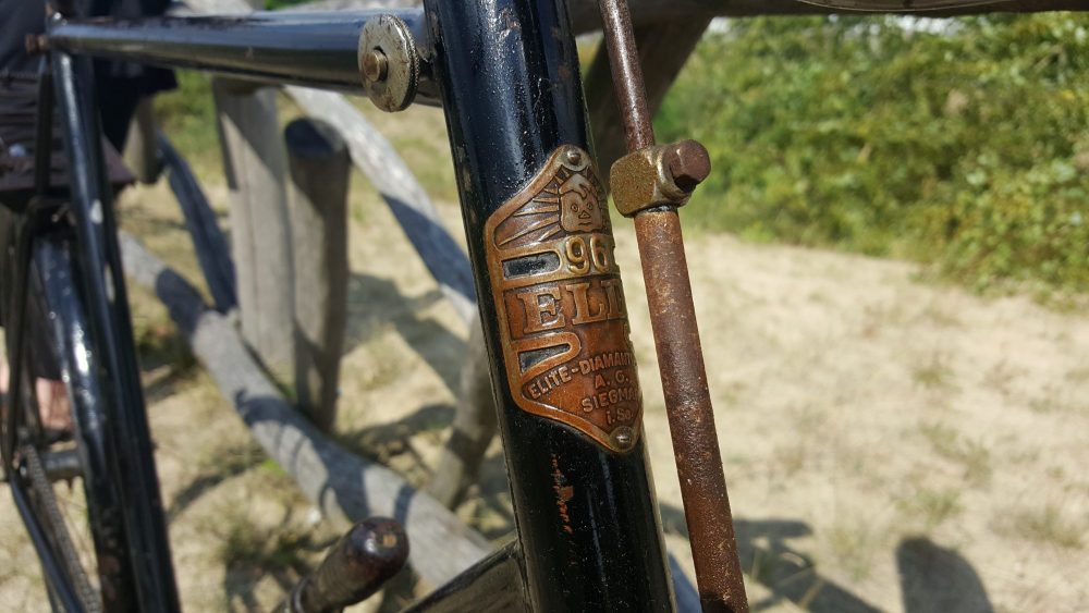 Fahrrad Oldtimer Diamant Modell 96 Steuerkopfschild 20er Jahre