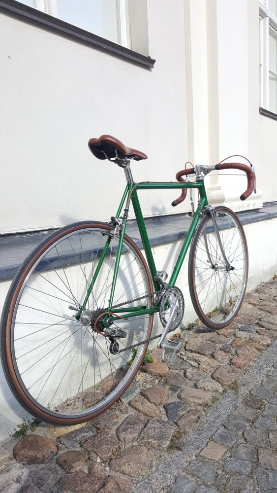 Vintage Rennrad Peugeot Rückansicht