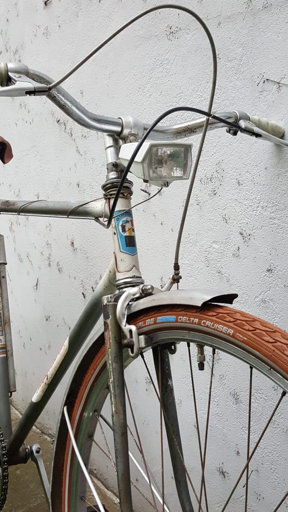 Fahrrad Oldtimer Diamant Modell 35202 Seitenanasicht