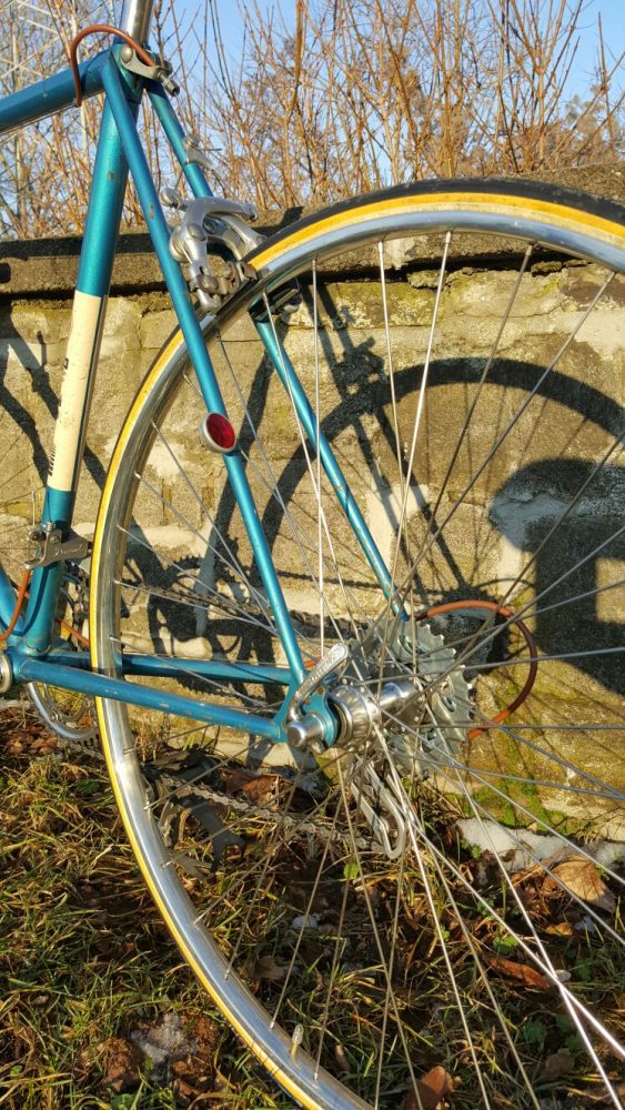 Vintage Rennrad Diamant Rückstrahler