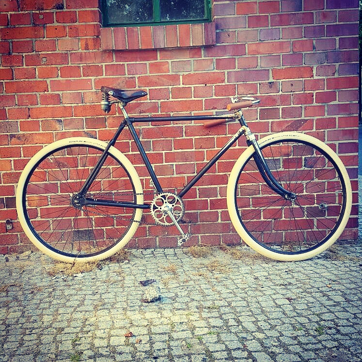 Miele Halbrenner Pathracer Oldtimerfahrrad