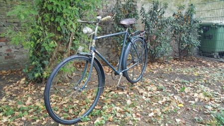 Miele Oldtimer Fahrrad Modell WS Vorderansicht