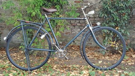 Miele Oldtimer Fahrrad Modell WS Seitenansicht