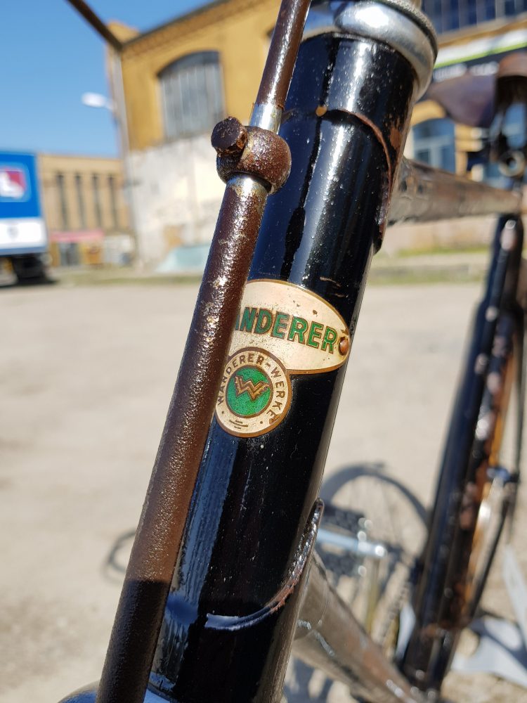 Wanderer Oldtimer Fahrrad Modell Continental