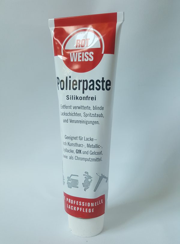 Polierpaste Rot Weiß