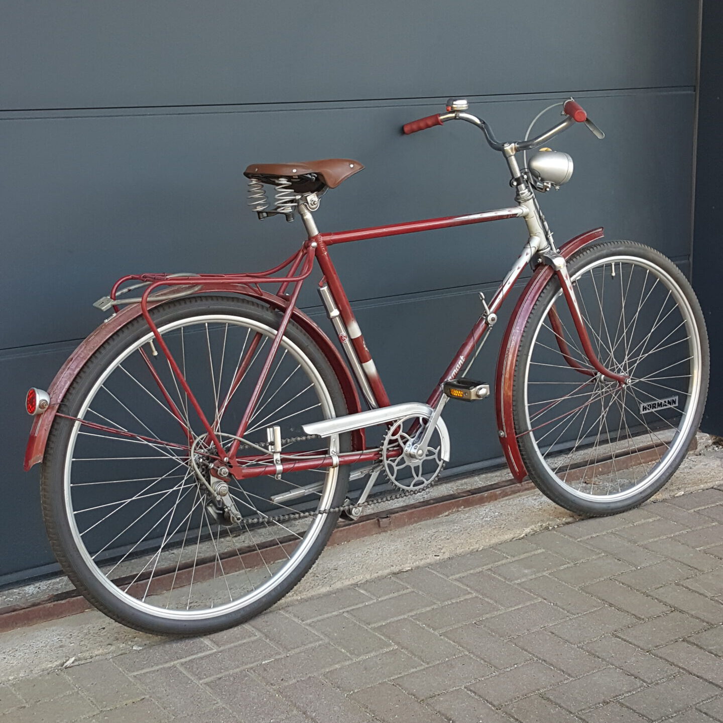 fahrrad diamant messing steuerkopfschild von 1954modell 101