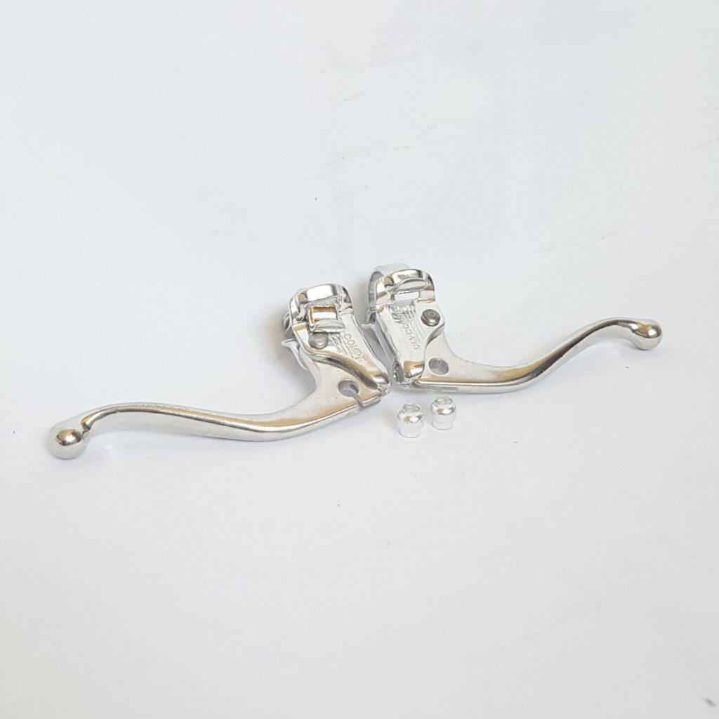 Leve Freno Bici DIA-COMPE DC139 Curve Argento | Set Per Manubrio Corsa E Fixed
