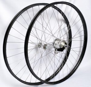 Laufradsatz für Oldtimer Fahrräder 2 Gang Kick Shift 28 Zoll