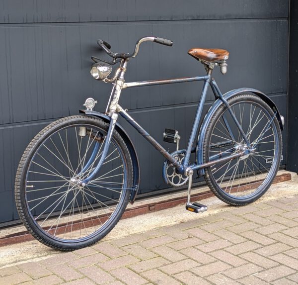 Miele Oldtimer Herren Fahrrad 26 Zoll Blau