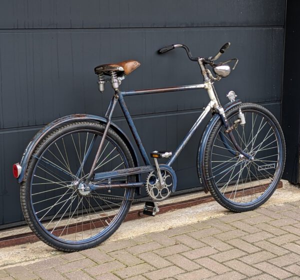 Miele Oldtimer Herren Fahrrad 26 Zoll Blau