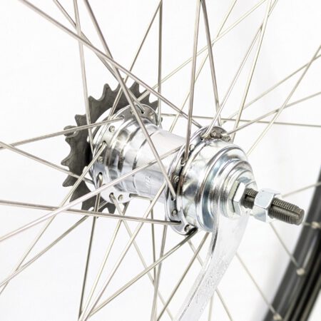 Hinterrad für Oldtimer Fahrräder 28 Zoll Schwarz