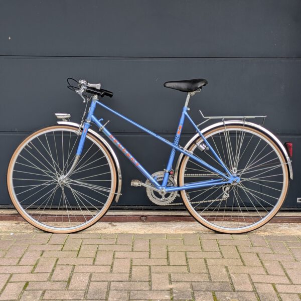 Vintage Damenrennrad Peugeot 28 Zoll Record du Monde Blau