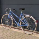 Vintage Damenrennrad Peugeot 28 Zoll Record du Monde Blau