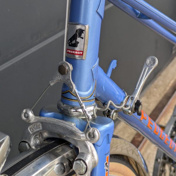 Vintage Damenrennrad Peugeot 28 Zoll Record du Monde Blau