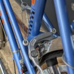 Vintage Damenrennrad Peugeot 28 Zoll Record du Monde Blau