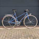 Vintage Damenrennrad Peugeot 28 Zoll Record du Monde Blau