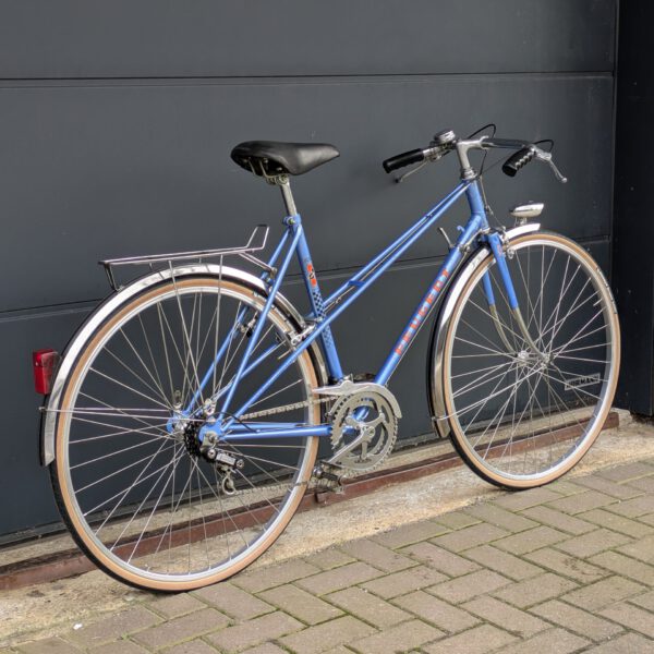 Vintage Damenrennrad Peugeot 28 Zoll Record du Monde Blau