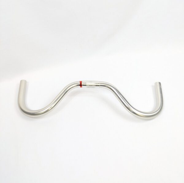 Moustache Lenker Nitto RM 016 Silber Alu