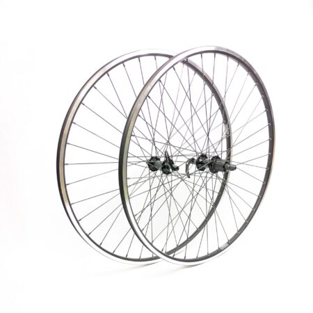 Rennrad Laufradsatz Schwarz Shimano 7-11 Fach