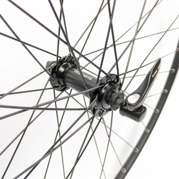 Rennrad Laufradsatz Schwarz Shimano 7-11 Fach