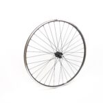 Hinterrad 28 Zoll für Vintage Rennräder Schwarz 122-126 mm