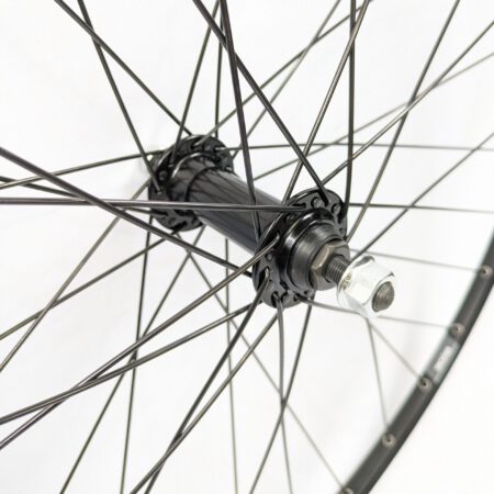 Vorderrad 28 Zoll für Vintage Rennräder Schwarz