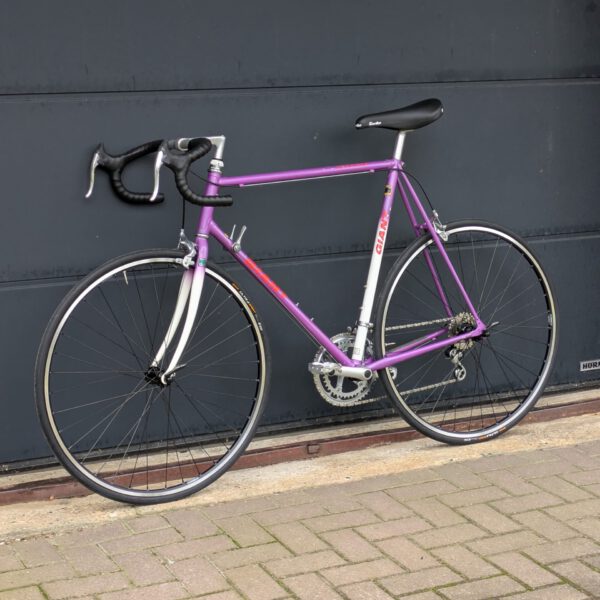 Vintage Rennrad Giant Speeder Weiß Violett