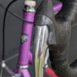 Vintage Rennrad Giant Speeder Weiß Violett