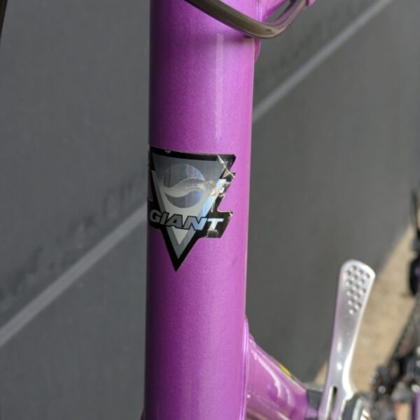 Vintage Rennrad Giant Speeder Weiß Violett