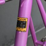 Vintage Rennrad Giant Speeder Weiß Violett