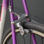 Vintage Rennrad Giant Speeder Weiß Violett