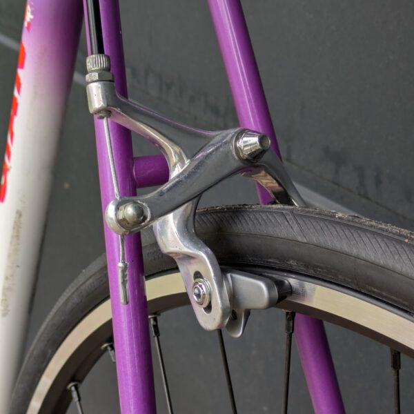 Vintage Rennrad Giant Speeder Weiß Violett