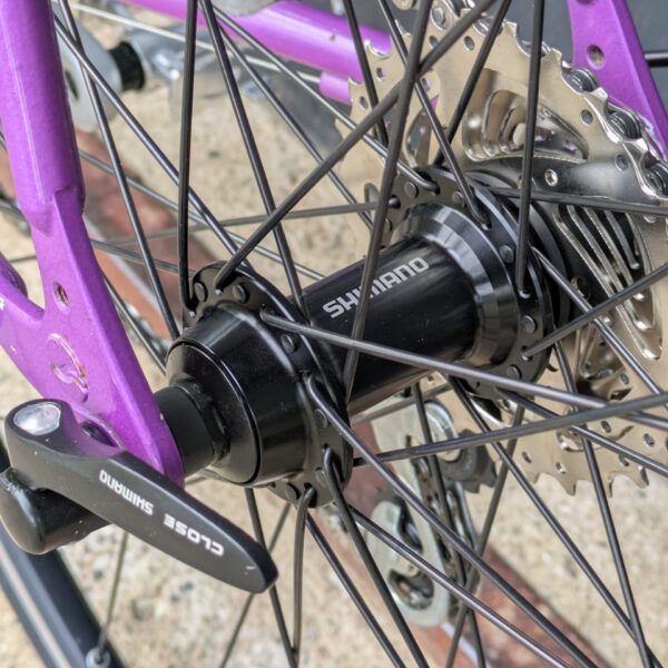 Vintage Rennrad Giant Speeder Weiß Violett