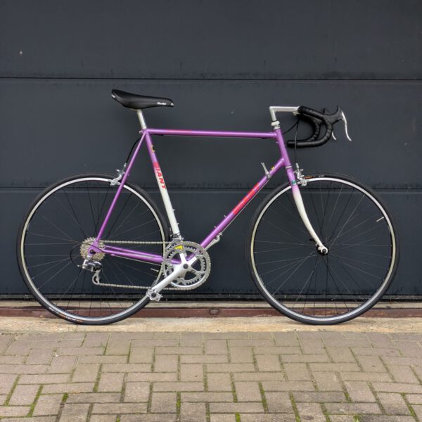 Vintage Rennrad Giant Speeder Weiß Violett