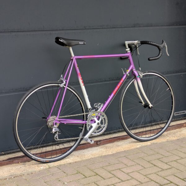 Vintage Rennrad Giant Speeder Weiß Violett