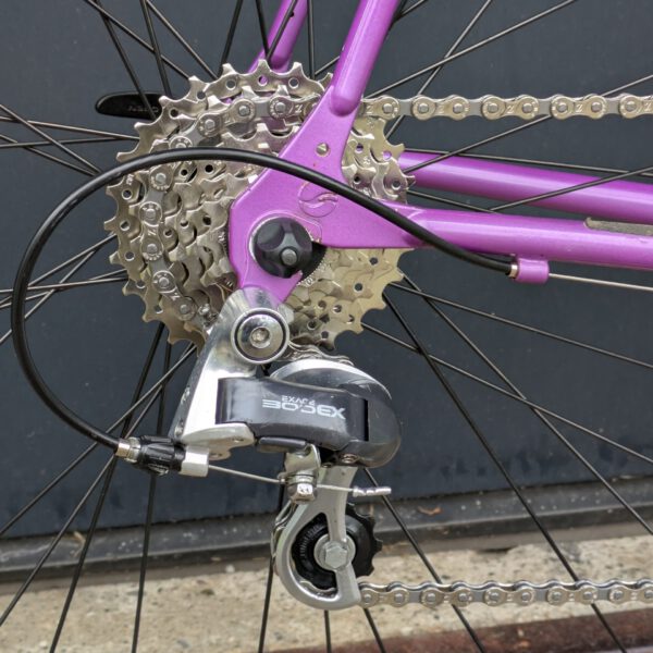 Vintage Rennrad Giant Speeder Weiß Violett