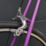 Vintage Rennrad Giant Speeder Weiß Violett