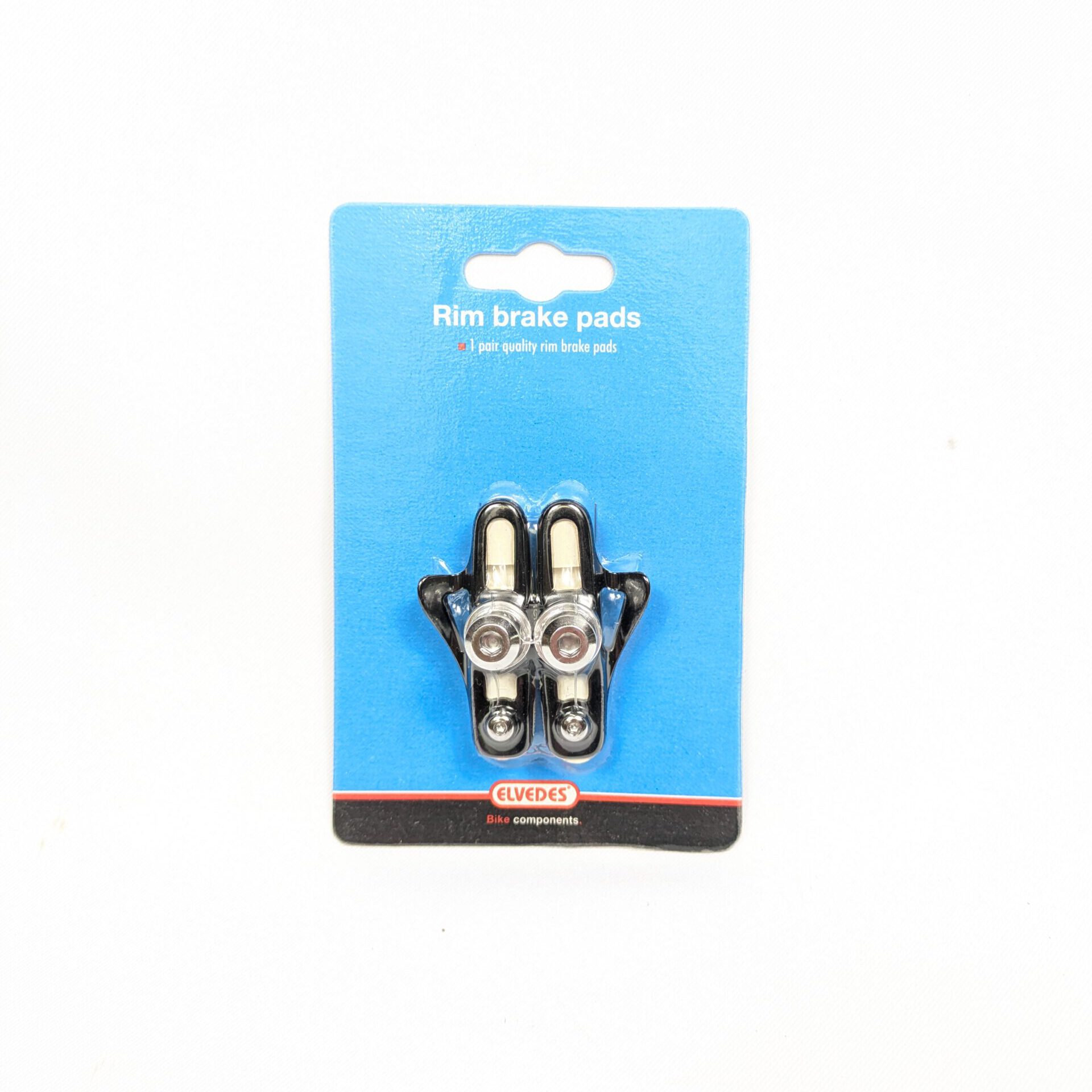 Elvedes Felgenbremsbeläge Weiß für Rennräder