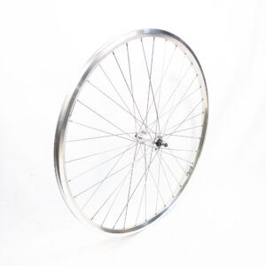 Vorderrad 28 Zoll für Vintage Tourenräder Silber poliert