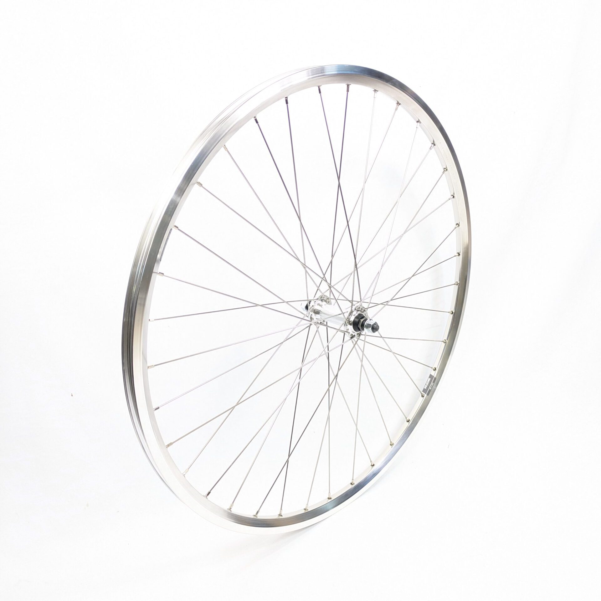Vorderrad 28 Zoll für Vintage Tourenräder Silber poliert