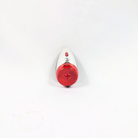 Spanninga NR9 LED Fahrradrücklicht Retro Chrom – Batterie