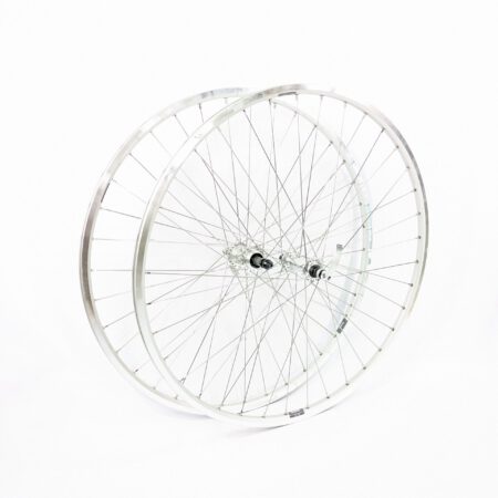 Laufradsatz 28 Zoll für Vintage Rennräder Ryde Chrina Silber Matt 13-622
