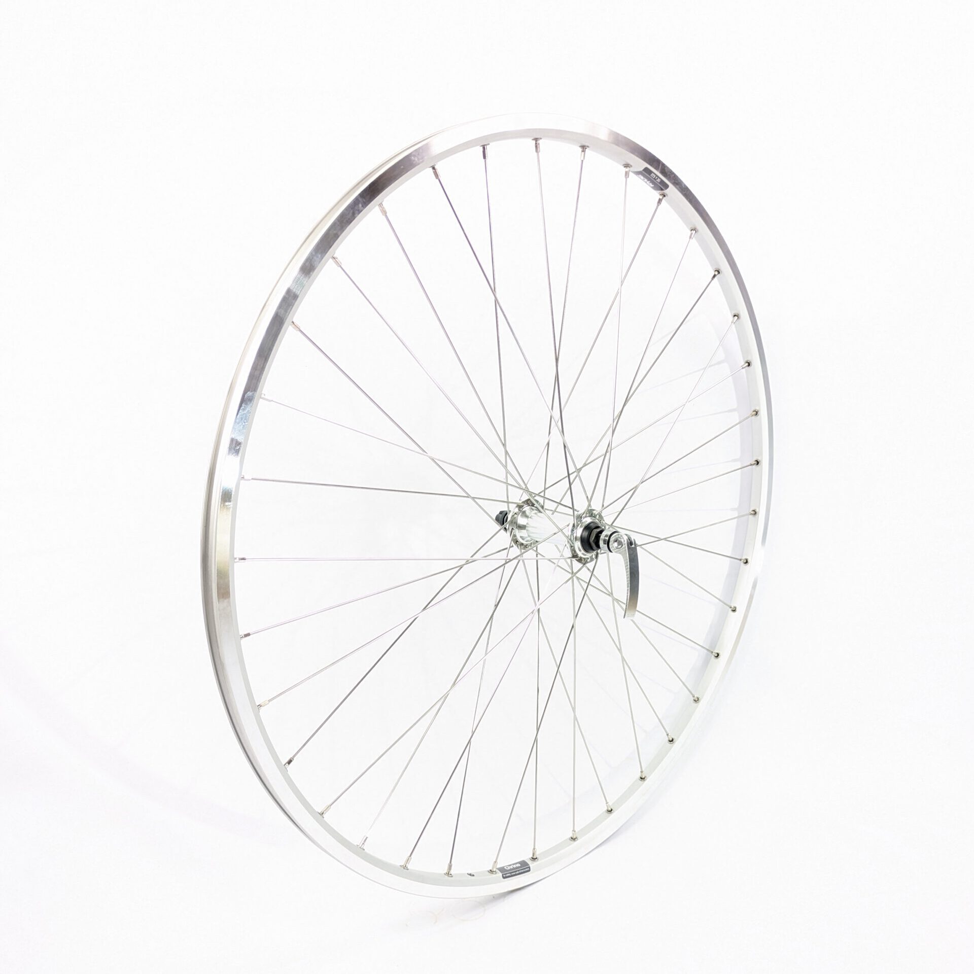 Vorderrad 28 Zoll für Vintage Rennräder Ryde Chrina Silber matt 100 mm