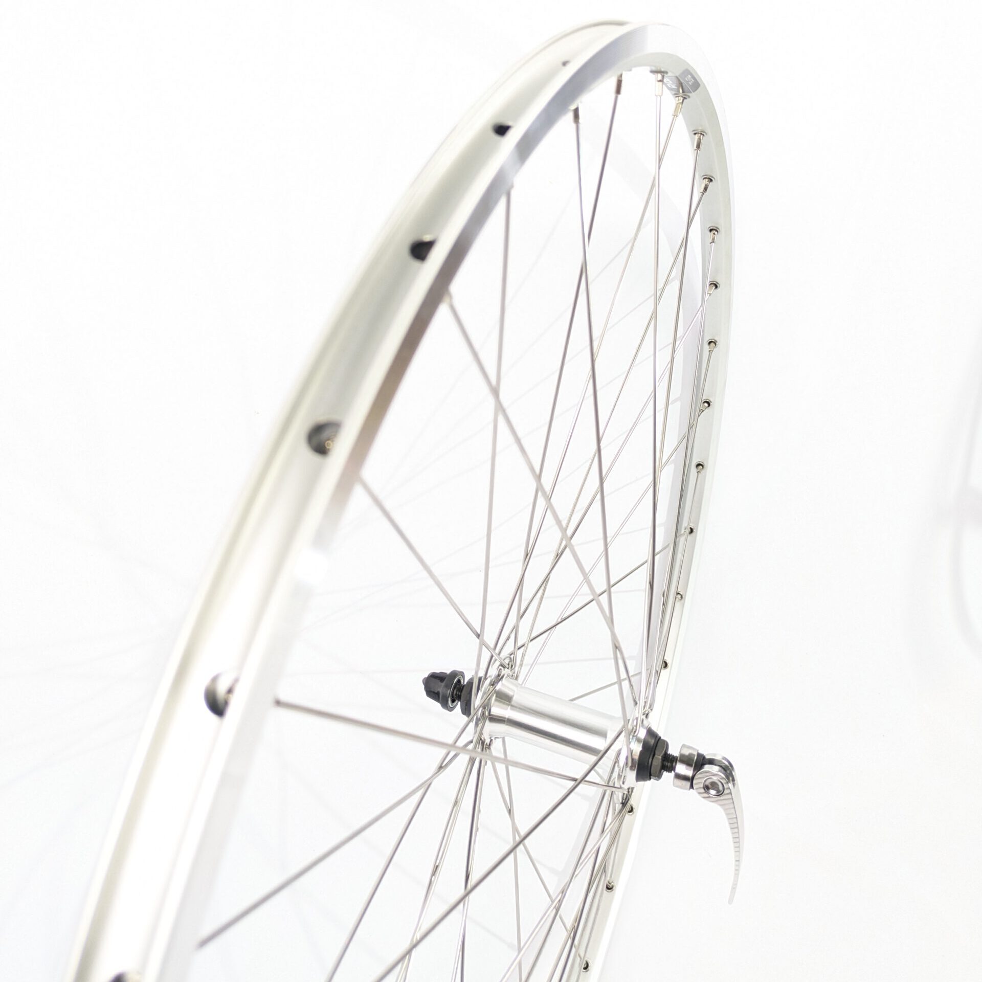 Vorderrad 28 Zoll für Vintage Rennräder Ryde Chrina Silber matt 100 mm