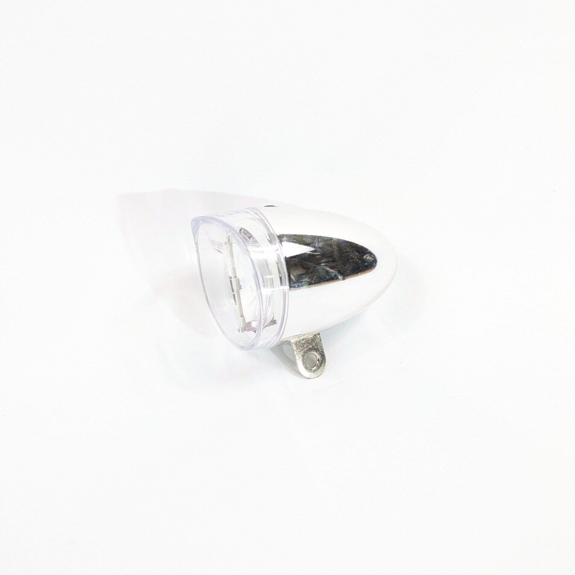 Spanninga Trendo LED Fahrradscheinwerfer Retro Chrom – Batterie