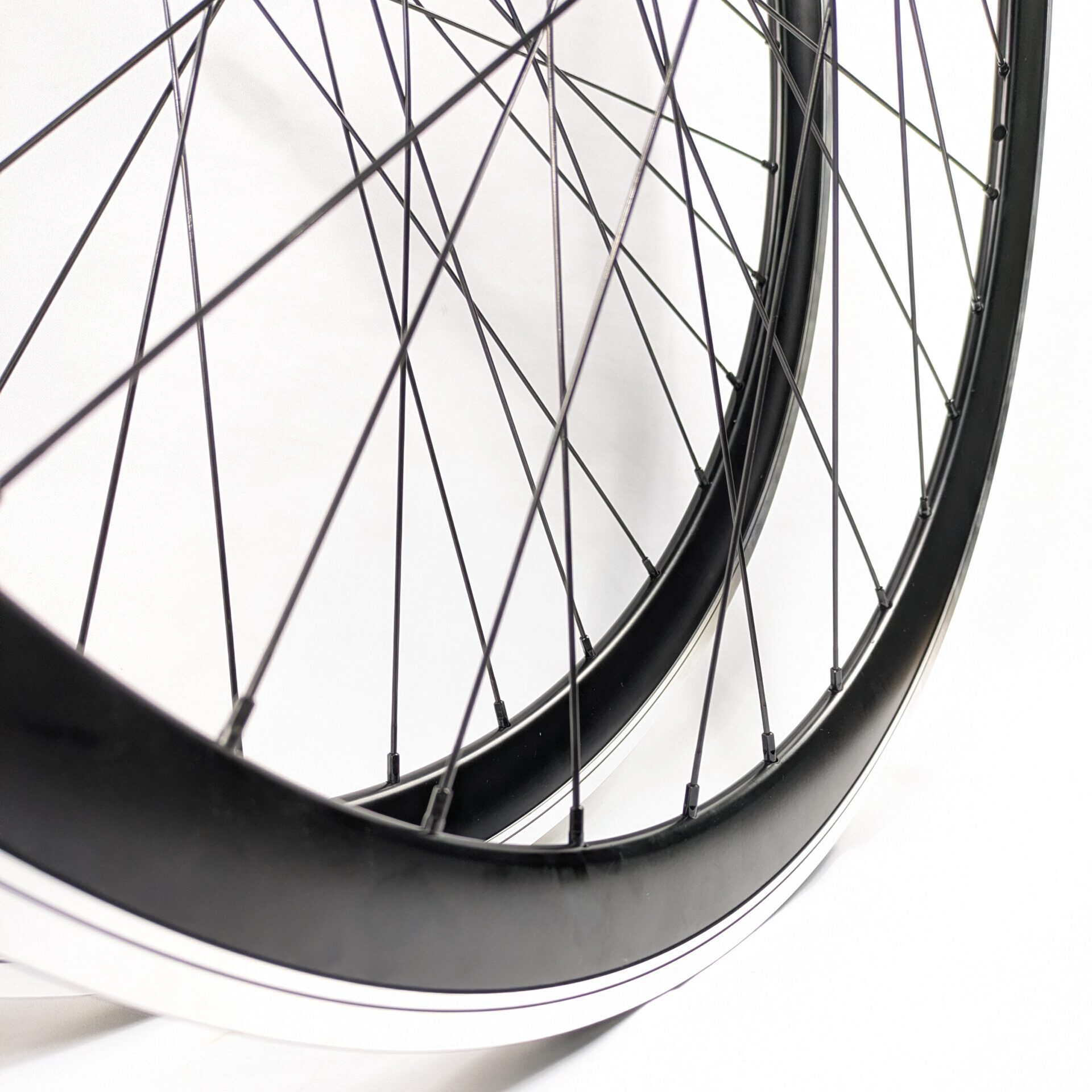 28 Zoll Rennrad Laufradsatz Hochprofil Schwarz – Shimano Tiagra